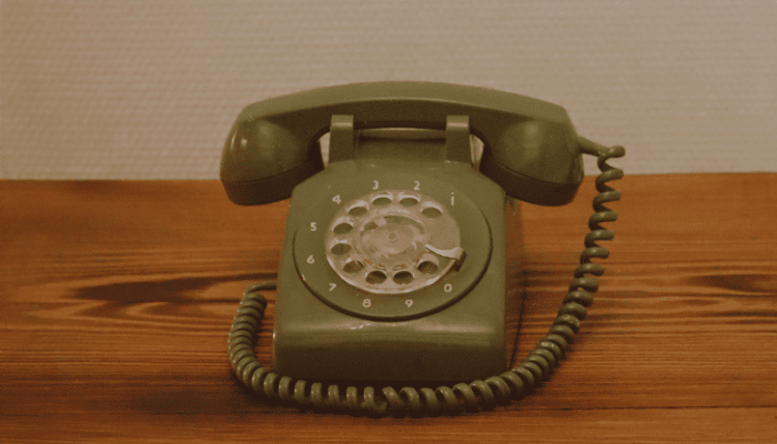 vintage corded phone