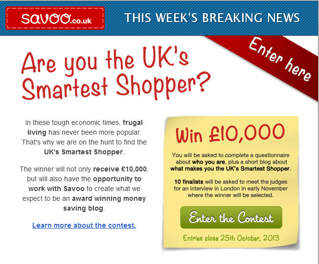 UK Smartest Shopper screen shot