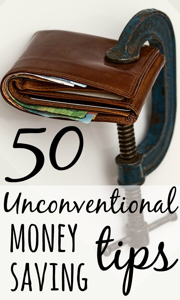 Tight, cheap, frugal or thrifty - whatever you call it, how far would you go to save money? Check out the 50 most unconventional money saving tips - EVER.