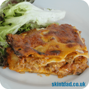 Budget recipe: lasagne