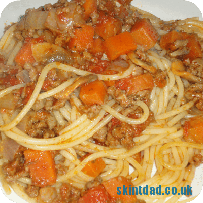 Budget recipe: Spaghetti Bolognese