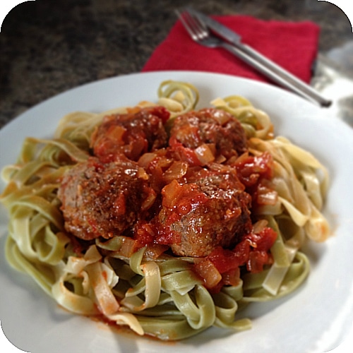 Budget recipe: Meatballs and Tagliatelle | The Skint Dad Blog