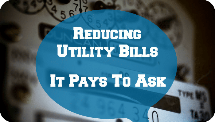 Reducing Utility Bills - It Pays To Ask | The Skint Dad Blog