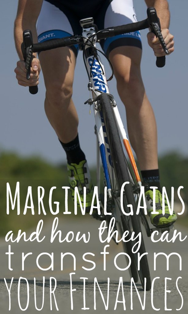 By concentrating on improving and making 1% marginal gains on your financial situation, you can have much greater success than going for the big wins.