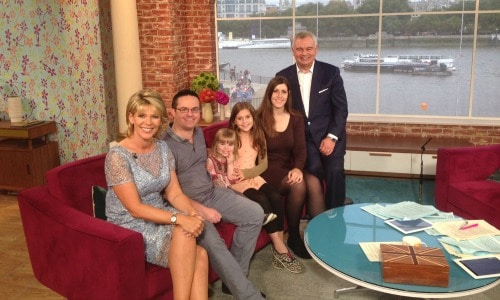 Skint Dad and family on This Morning | The Skint Dad Blog