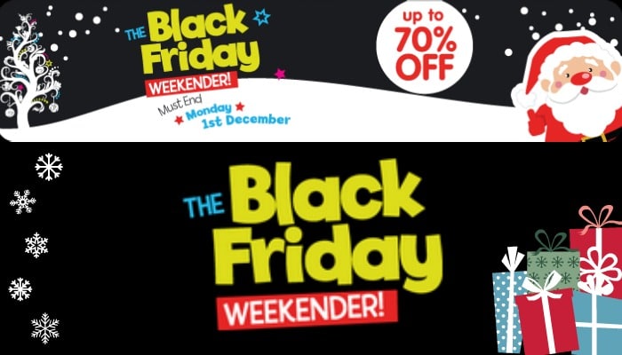 The Black Friday Weekender at The Entertainer