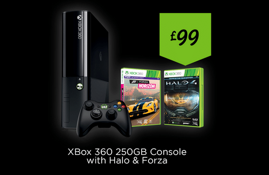 Xbox 360 250GB Console with Halo & Forza - £99 | The Skint Dad Blog