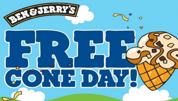 Free Ice Cream for Ben and Jerry's Free Cone Day