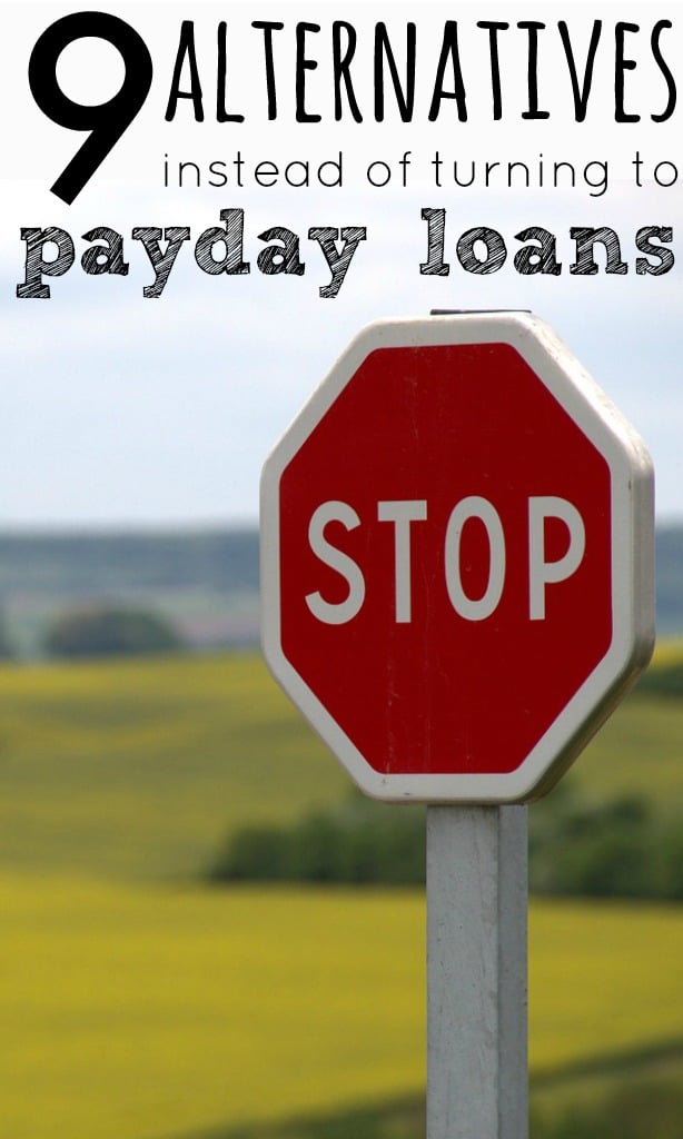 Instead of panic borrowing and turning to payday loans, there are loads of alternatives you can use that won't see you stung by extremely high interest.