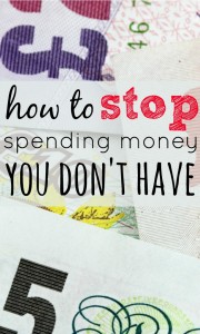 How to Stop Spending Money You Don't Have - Skint Dad
