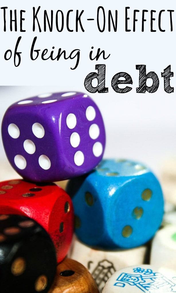 Being in debt effects more than just being able to get credit. Managing your money badly can negatively impact on loads of things in your everyday life too.