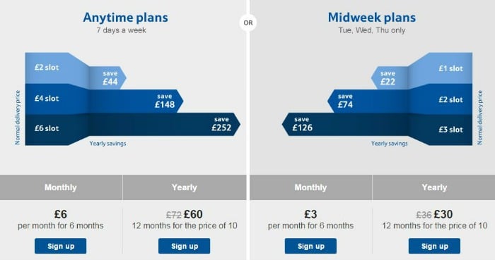 Tesco Grocery Home Shopping is offering – for a limited time only - a half price code for Tesco Delivery Saver plans. Yep, that's right, a whopping 50% off!