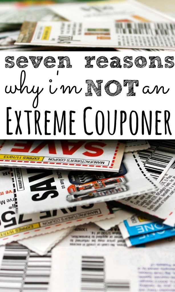 I do use coupons to help with the cost of my supermarket shop but I'm not an extreme couponer and don't think couponing is a reliable way to save money.