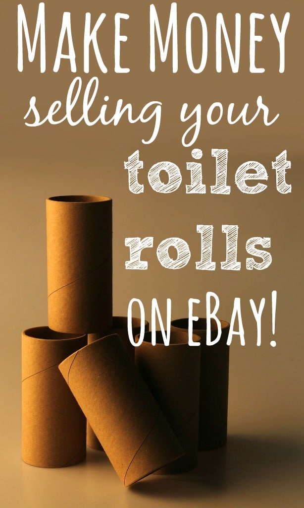 Now you need to be a little patient on this one and hear me out. I am being serious when I say that you can make money with the little cardboard tube from the middle of your toilet roll.