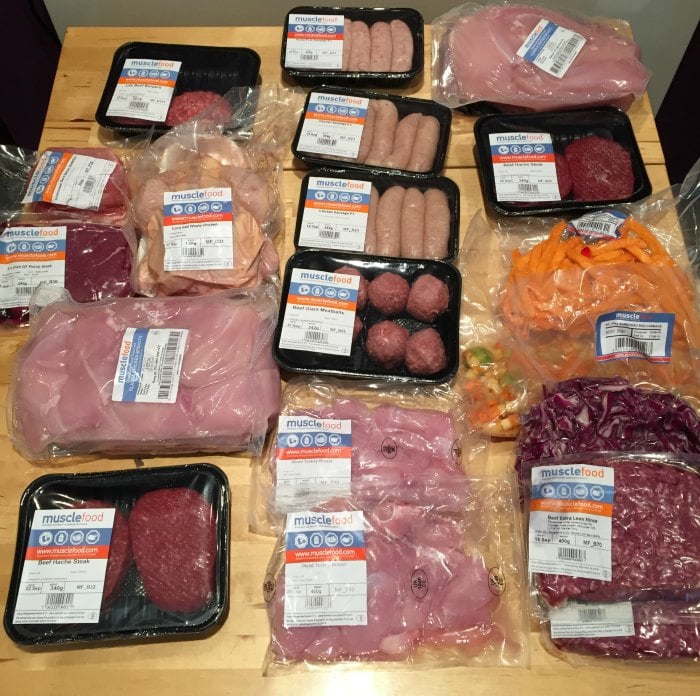 Muscle Food UK new customer super lean selection