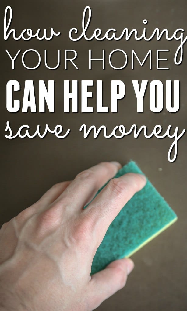 Cleaning your home may not sound like it has anything to do with personal finance, budgeting and saving money but bear with me and I'll show you how it does.