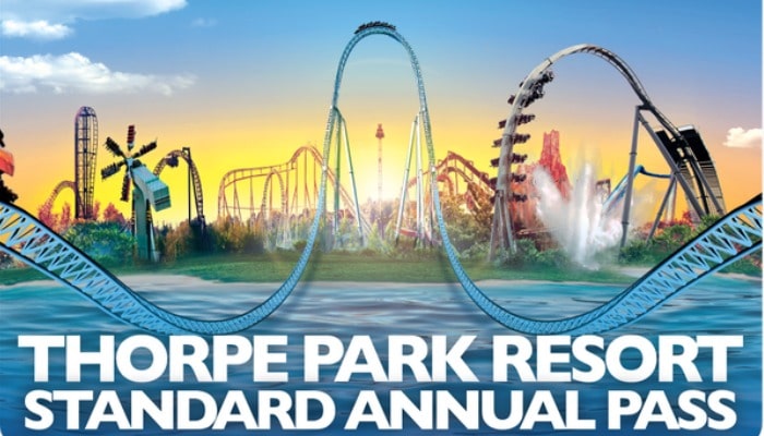 Amazing competition to win THORPE PARK Annual Passes so a family of five can visit THORPE PARK every day this year for free.