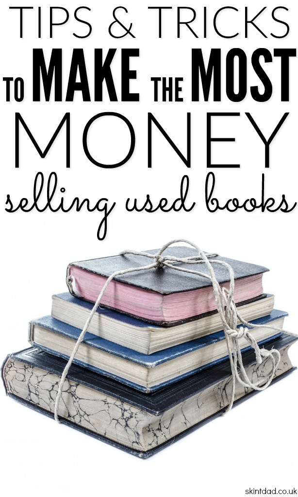 Selling Second Hand Books Online For Profit Skint Dad