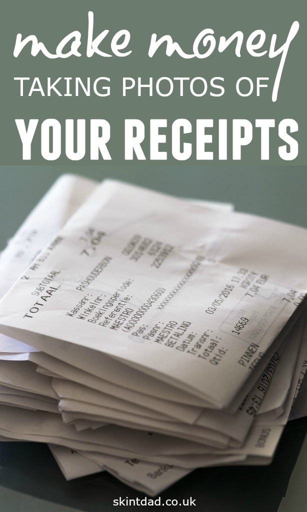 Every time you go shopping, you’ve given a little slip of paper with everything you bought – and you can use it to make some money with the Receipt Hog app!
