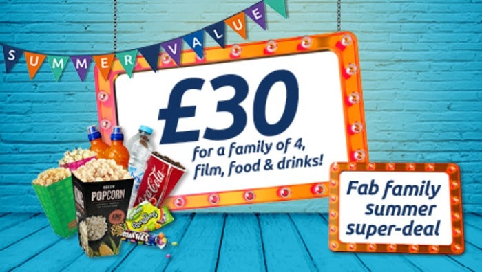 ODEON cinema summer deal