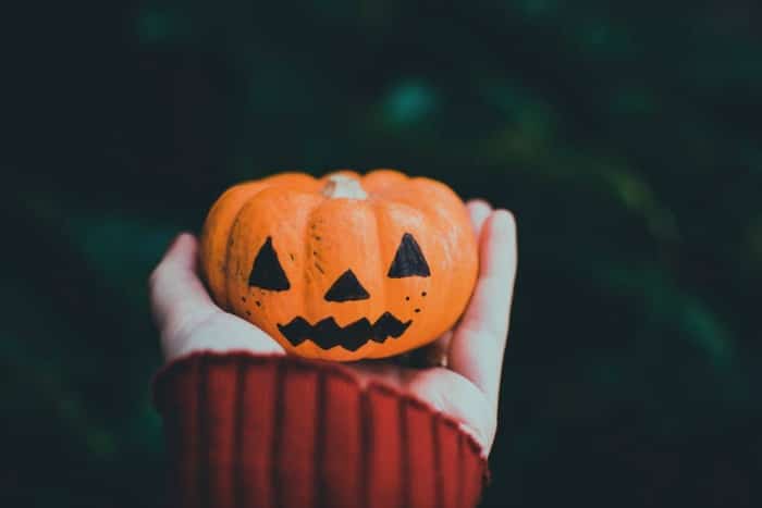 Halloween mini pumpkin