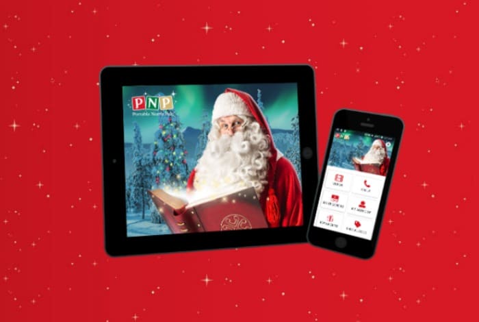 Portable North Pole free video from Santa