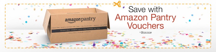 Amazon Pantry discount vouchers