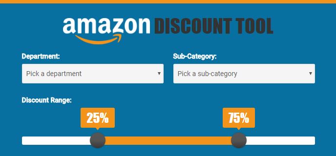 Amazon Discount Tool-80%+ economii la mii de produse ascunse!