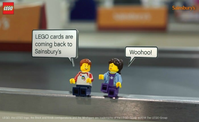 Sainsbury's lego best sale cards 2020 album