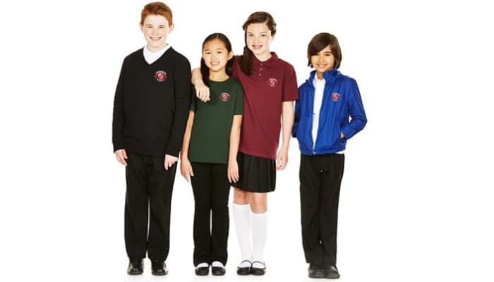 Tesco F&F embroidered uniform