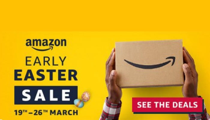 The Amazon.co.uk Early Easter Sale will run from 19th to 26th March, with great discounts on everything you need for spring, from Easter Eggs and Garden furniture to consumer electronics and Amazon devices. This year's Early Easter Sale is Amazon.co.uk's biggest ever Easter sale event. Small businesses, innovative start-ups and artisans selling on Amazon Marketplace and Handmade at Amazon will offer a great range of deals in the Early Easter Sale