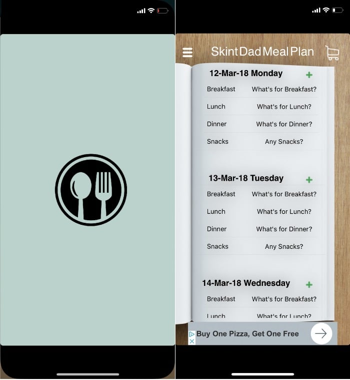 Meal Planner Pal meal planning apps