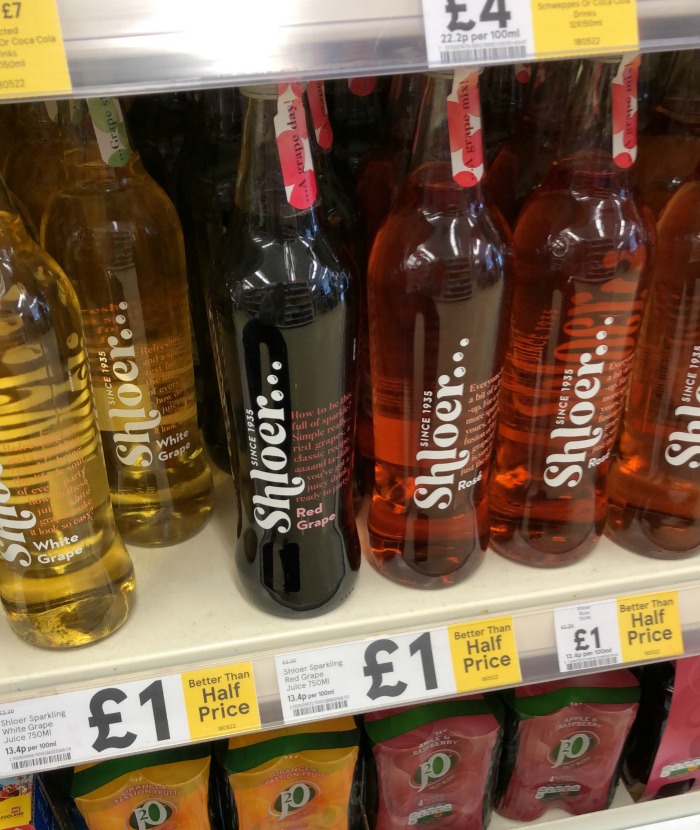 Shloer on offer at Tesco