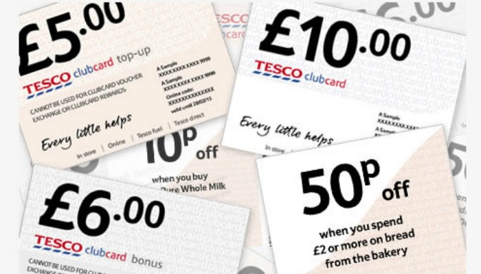 tesco travel vouchers