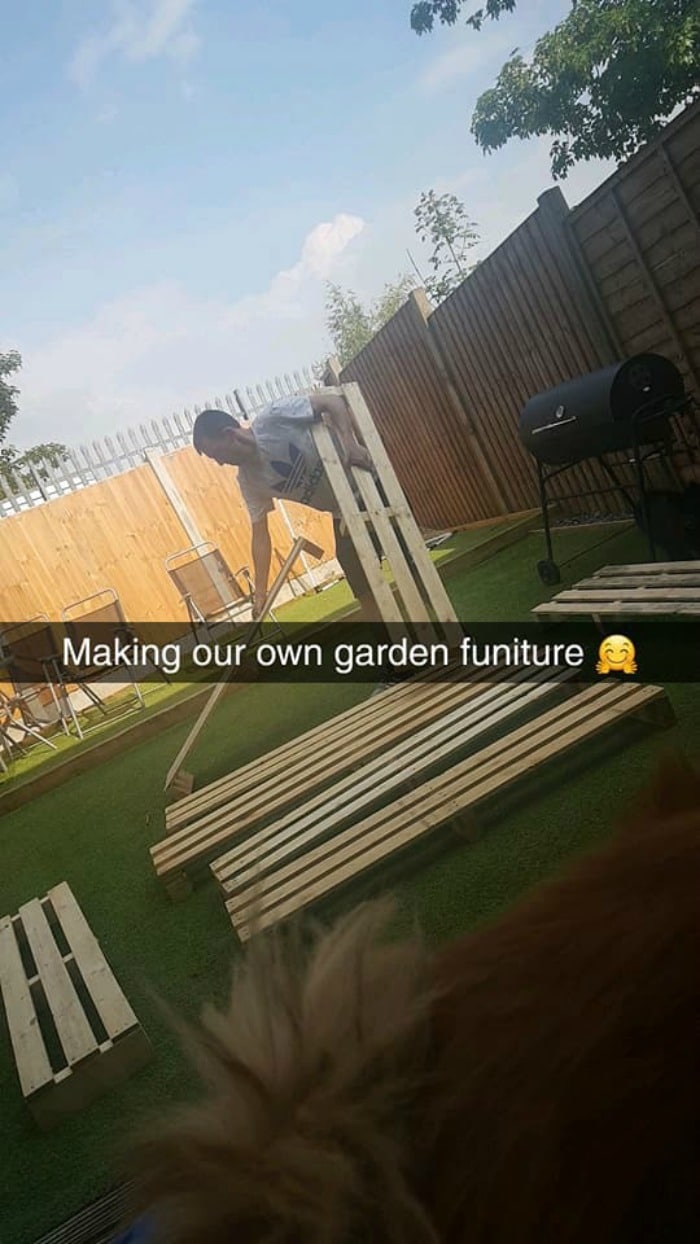 diy pallet garden furniture