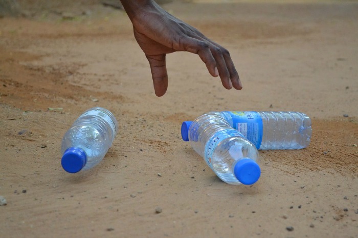 plastic bottles