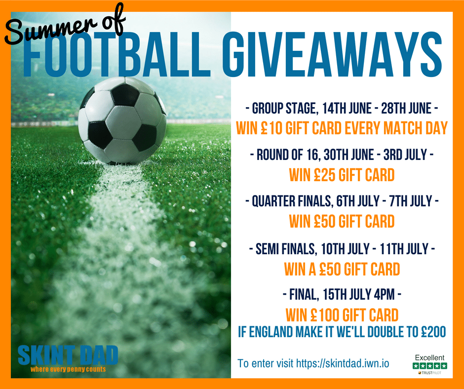 Skint Dad WORLD CUP GIVEAWAY