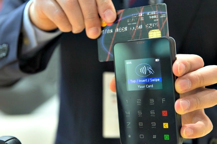 credit card contactless