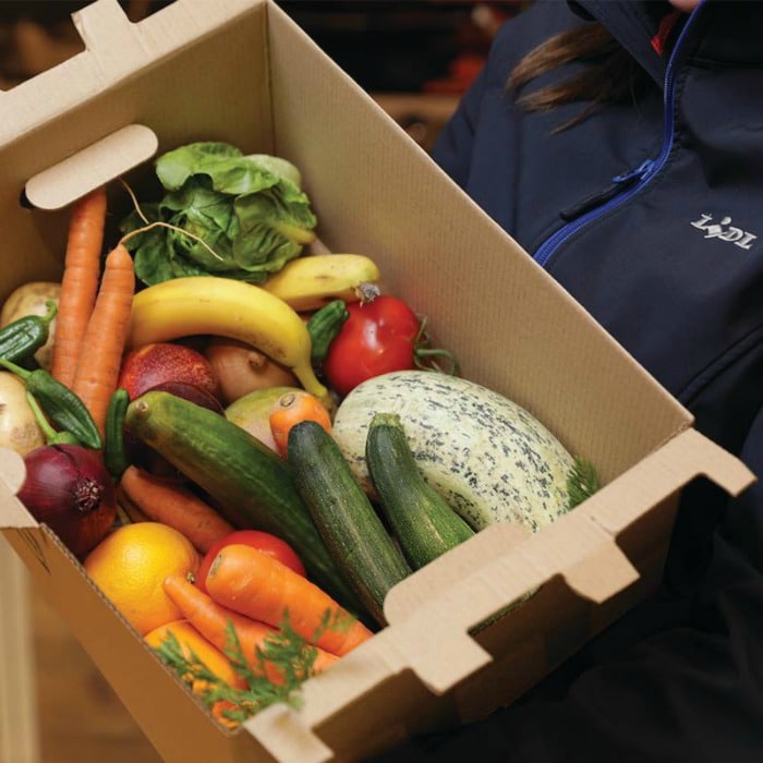 Lidl fruit and veg boxes