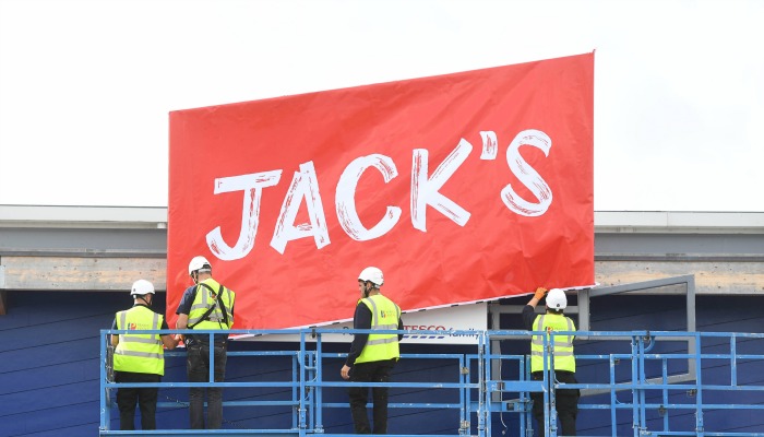 Jacks low cost supermarket