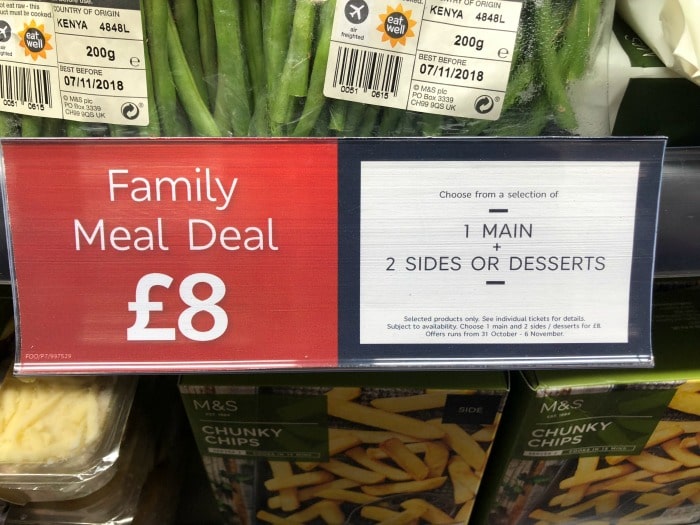 Family meal deal