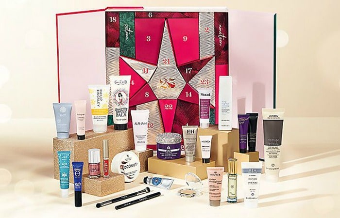 marks and spencer beauty advent calendar