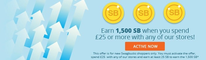 swagbucks cashback offer