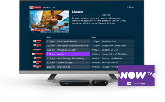 Latest NOW TV offers free trials and deals February 2024