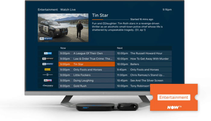 Latest NOW TV offers free trials and deals February 2024