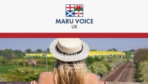 earn money with maru voice surveys