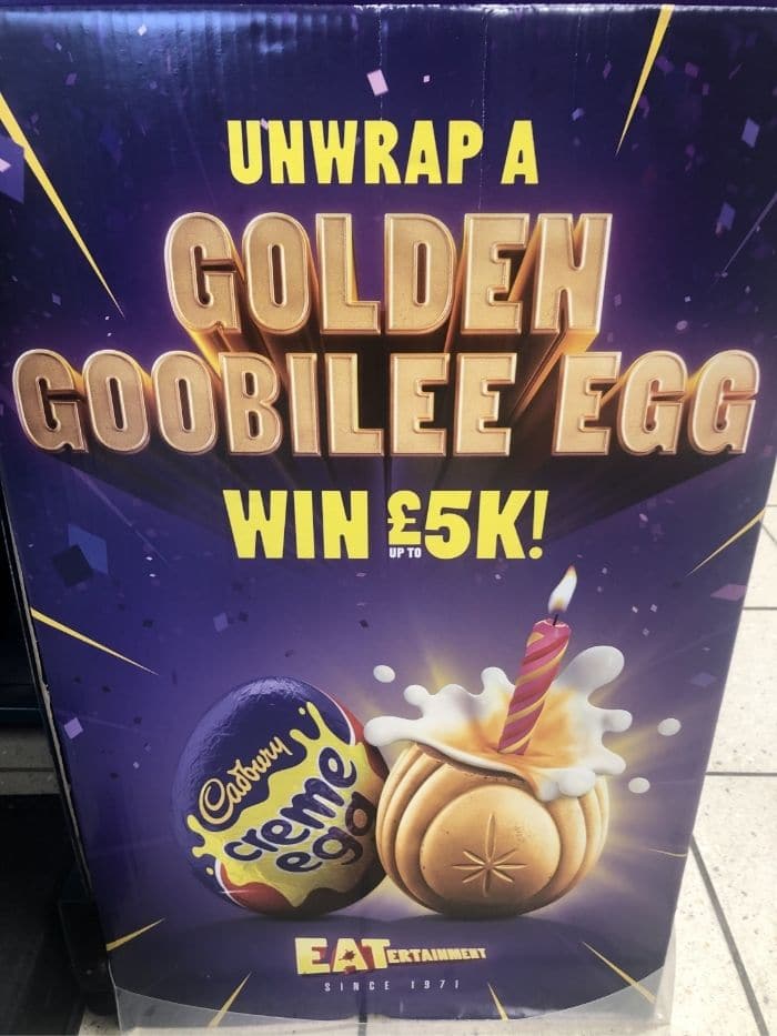 golden cream egg