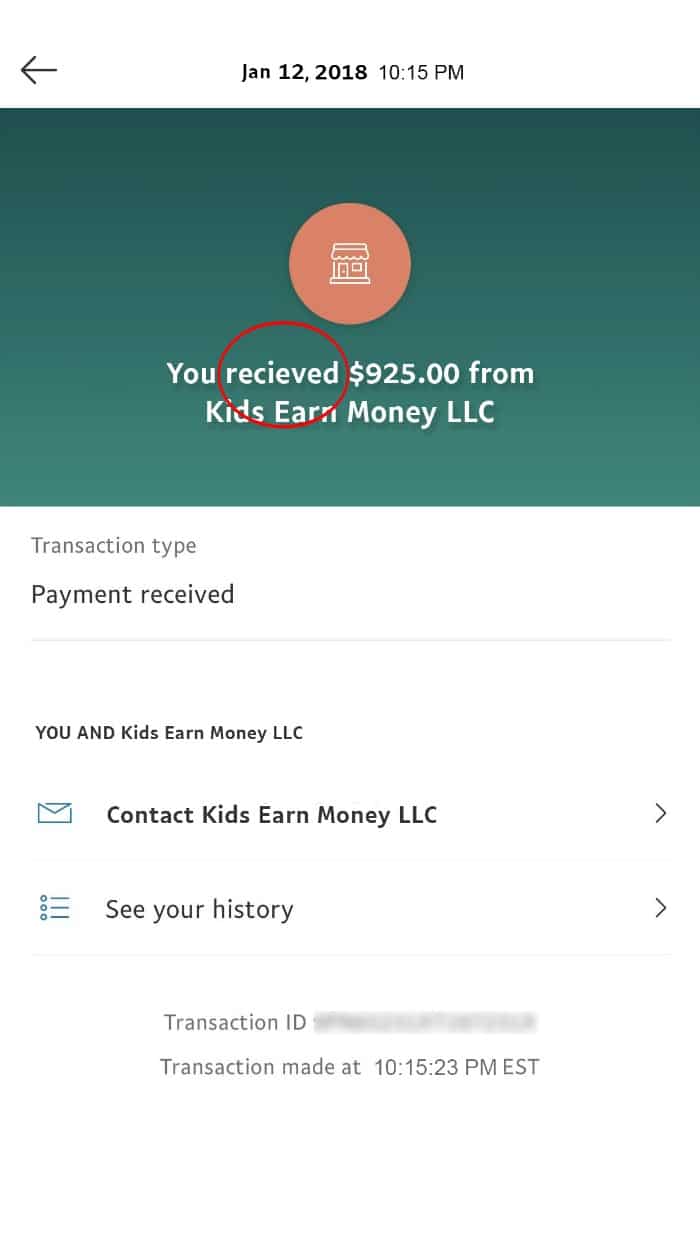 kids earn money scam