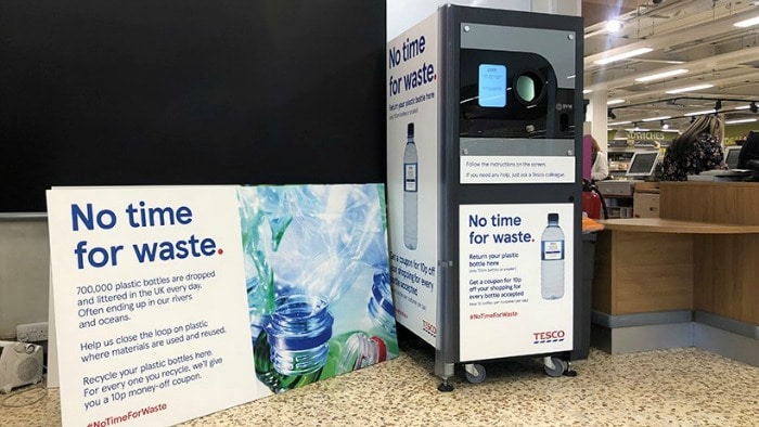 Tesco Reverse Vending Machine