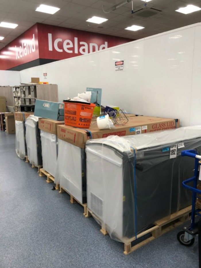 new freezers Iceland Foods The Range